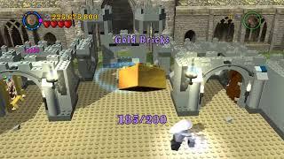 Золотые блоки на бонус уровнях Gold bricks 10 Bonus levels LEGO Harry Potter  Years 1 4