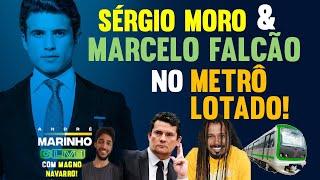 SERGIO MORO E MARCELO FALCÃO no Metrô Lotado I Live com Magno Navarro