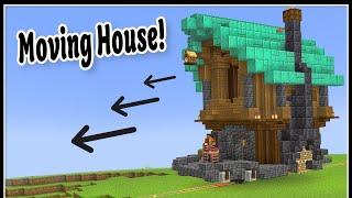 I Made My Minecraft HOUSE MOVE!    ( create mod - Ep1 )