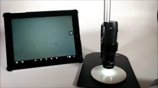 INSIZE-- HOW TO CALIBRATE THE WIFI DIGITAL MEASURING MICROSCOPE ISM-WF200 Advanced Operation