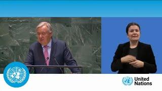 Summit of the Future - UN Chief Opening remarks | United Nations