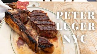 Eating at Peter Luger. The Most Famous Steakhouse in NYC