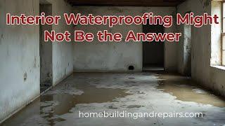 Watch This Video Before Applying Interior Basement Waterproofing - Why Interior Fixes Can Fail