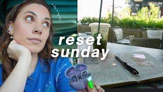 day in my life  reset sunday, aesthetic unboxing Huawei FreeClip, journaling, reading vlog