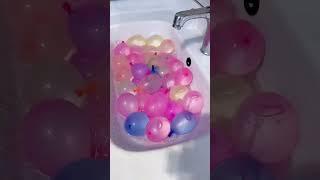 Bathtub full of balloons #short #baby