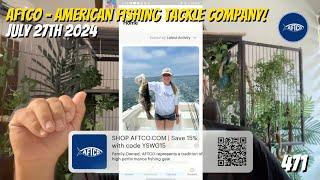 AFTCO - American Fishing Tackle Company Saturday! | Your Saltwater Guide Show w/ Dave Hansen #471