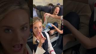 This happened on a flight to Miami  #funnyshorts #prank #viralshorts #airplane