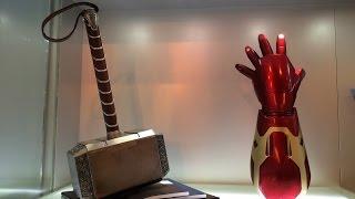 King Arts - Thor Hammer, MK43 gauntlet, Palladium box 1/1 scale