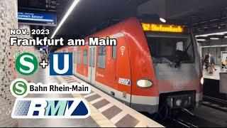 S+U-Bahnen Frankfurt am Main  | November 2023