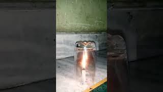 #experiment //#science //#unbelievable //#candle //#viral //#shorts