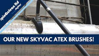 skyVac ATEX Brushes with Swivel Socket for industrial vacuums