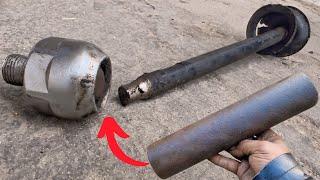 Making Broken Inner Tie Rod With Extra Metal Piece || Talented Hand Can Do it ||