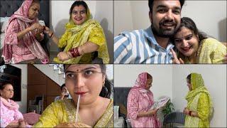 Kbse intezaar tha iss din ka Ghar Ki Bahu ko || Aaj Sasu - Maa ke Sath Milkr ki Ye Rasam ||