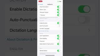 Adding a new language to iOS dictation on your iPhone #apple