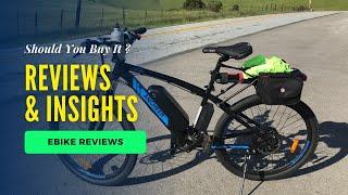 the ANCHEER 500W Electric Mountain Bike | Reviews Summary