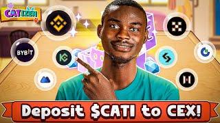 CATIZEN AIRDROP- CLAIM NOW || How To Withdraw $Cati TOKEN On Bybit and  Binance (Easy Process)