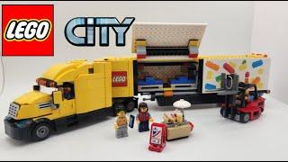 LEGO City Yellow Delivery Truck 60440 Speed Build Review