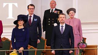 King Frederik X of Denmark  performs first official task as Monarch