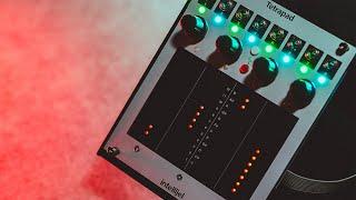 Finger Drumming Madness with the Intellijel Tetrapad and the LXR Eurorack Module