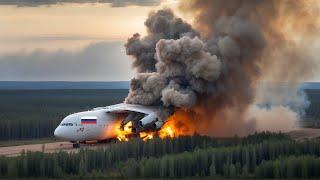 1 МИНУТУ НАЗАД! Российский самолет С-130 с взрывчаткой был сбит украинской ракетой