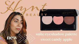 INTRODUCING: THE HYNT BEAUTY SUITE EYESHADOW TRIO IN SWEET CANDY APPLE