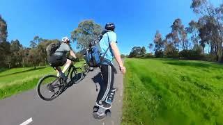 eskate Koonung Creek Trail to Mullum Mullum Trail