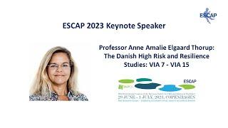 ESCAP 2023: Keynote by Professor Anne Amalie Elgaard Thorup, University of Copenhagen