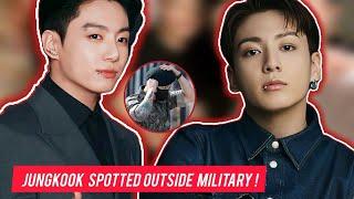 BTS Jungkook Spotted Outside Military Camp | BTS V's Latest Achievement In Military