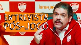 ENTREVISTA PÓS-JOGO