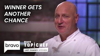Five Chefs Get Their THIRD Chance | Top Chef: Last Chance Kitchen (S18 E06) | Part 2/2