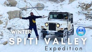 Winter SPITI Valley Snow Expedition 2024 | Lahaul Spiti | Himachal Pradesh | Off Road | Snow Drive