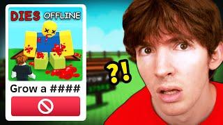 The BANNED Roblox Grow A Garden