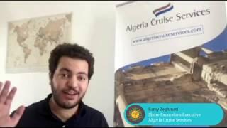 MedCruise member Samy Zeghmati, Shore Excursions Executive at Algeria Cruise Services