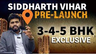 Exclusive 3/4/5 Bhk 2400-4000 Sqft ! Siddharth Vihar ! Pre-Launch