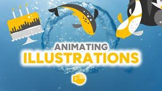 Easy PowerPoint Presentation Animation using in-built customisable Illustrations. A quick tutorial.