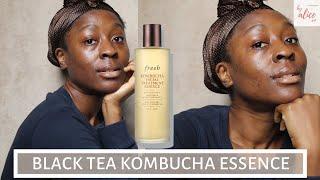 FRESH BLACK TEA KOMBUCHA FACIAL TREATMENT ESSENCE FIRST IMPRESSIONS | SKINCARE ROUTINE | byalicexo