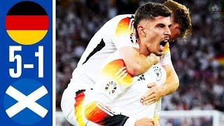 Germany vs Scotland 5-1 EURO 2024  Highlights Tadi Malam • Hasil EURO 2024 • Bola Tadi Malam