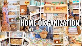 HOME ORGANIZATION IDEAS!! ORGANIZE WITH ME | DECLUTTERING AND ORGANIZING MOTIVATION 2023