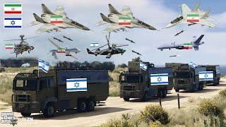 Irani Fighter Jets & Tanks Attack on Israeli International & Military Airport of Tel-Aviv - GTA 5