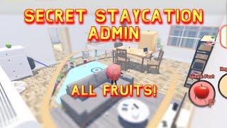 Secret Staycation | Admin Powers | All Fruits | Script in Description | Roblox Scripts