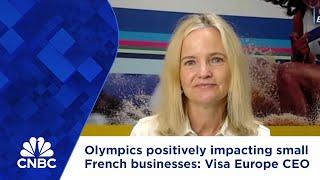 Olympics positively impacting small French businesses: Visa Europe CEO