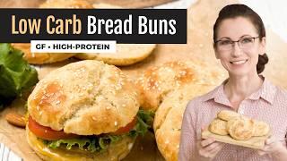 Gluten-Free Buns | Low Carb & High-Protein with Almond Flour Recipe