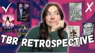 TBR Retrospective  // how did I do on my TBR's for 2024?