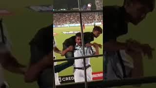 Salute Kolkata Police ️ Virat Kohli Fan Enter Ground To Meet Kohli  Kolkata Eden Garden