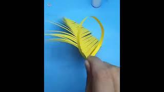 Unique handmade paper wall hanging craft ideas  | #shorts #viral #origamiart  #paperwallhanging