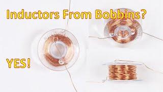 Crystal Radio--Cheap & Easy Inductor From Sewing Machine Bobbin