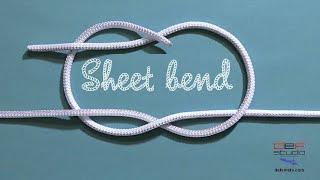 Sea knots - Sheet bend knot / Шкотовый узел