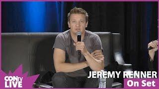 CONtv Live | Jeremy Renner from Avengers talks Archery Training