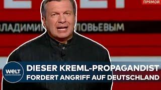 RUSSLAND: Dieser Kreml-Propagandist fordert live im TV einen Angriff auf Deutschland