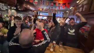 London pub reaction — England beats Switzerland in Euro 2024
